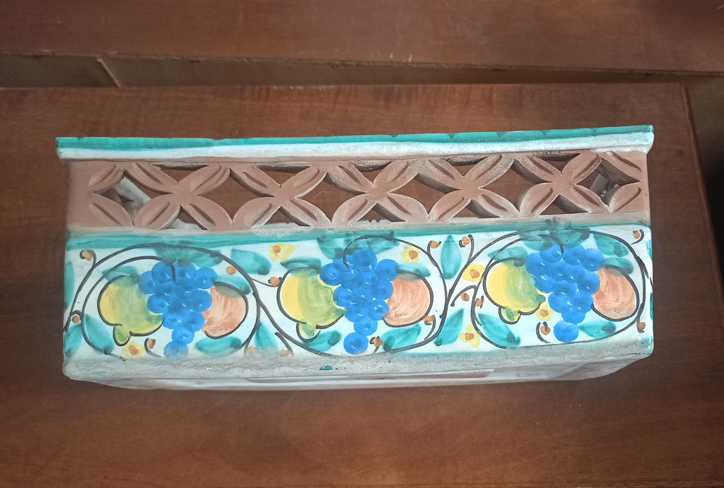 Vaso in terracotta di Vietri