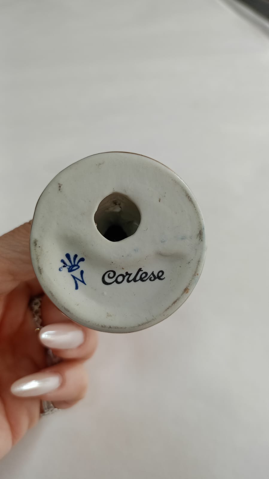 Coppia mezzibusti miniatura Capodimonte firmati Cortese