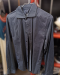 Camicia uomo Notting Hill nera a pois