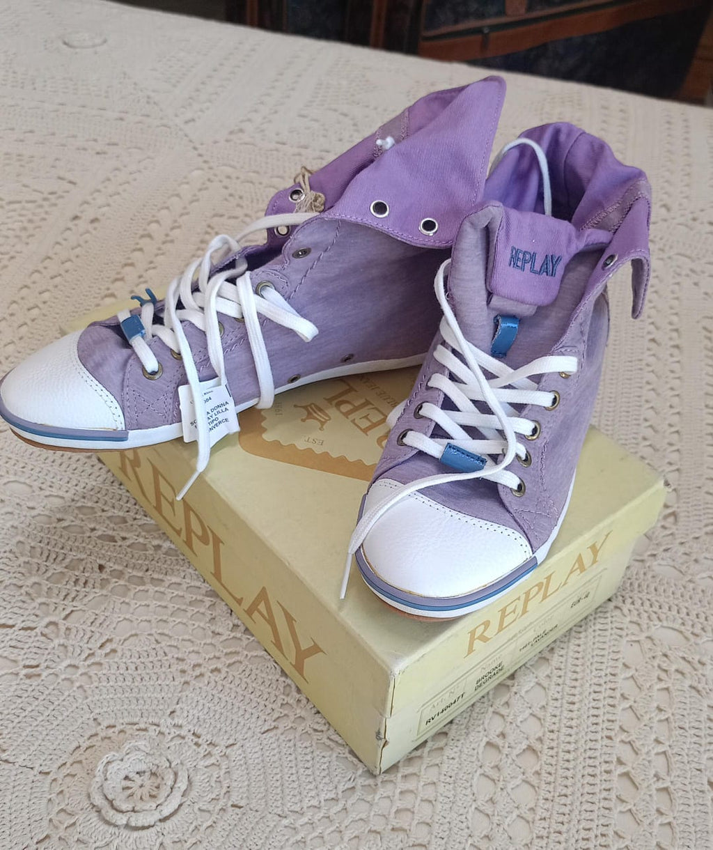 Scarpe sportive Replay lilla, n. 40