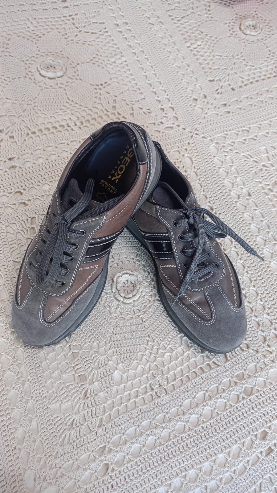 Scarpe uomo Geox in pelle scamosciata n. 43