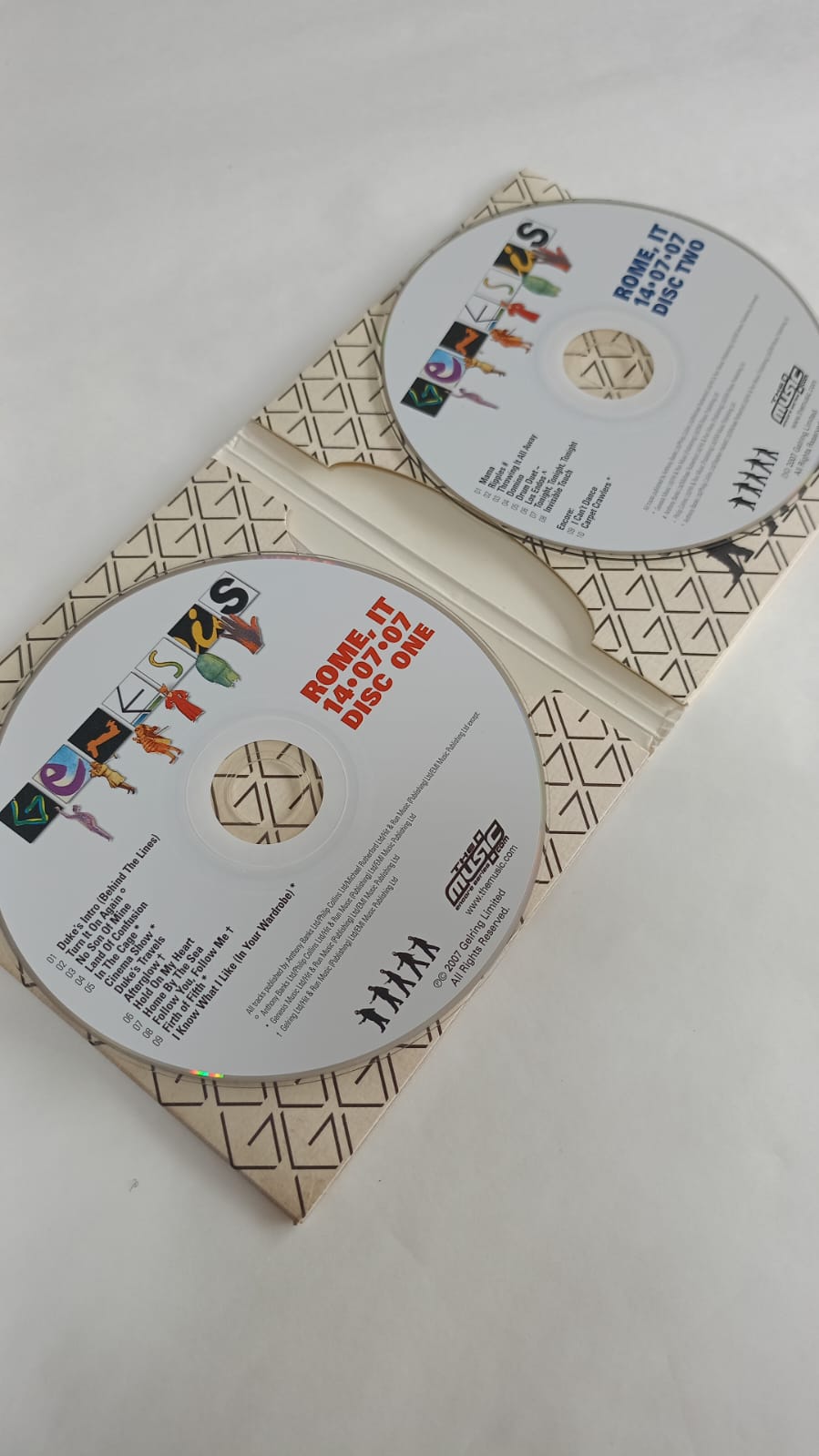 CD doppio Genesis