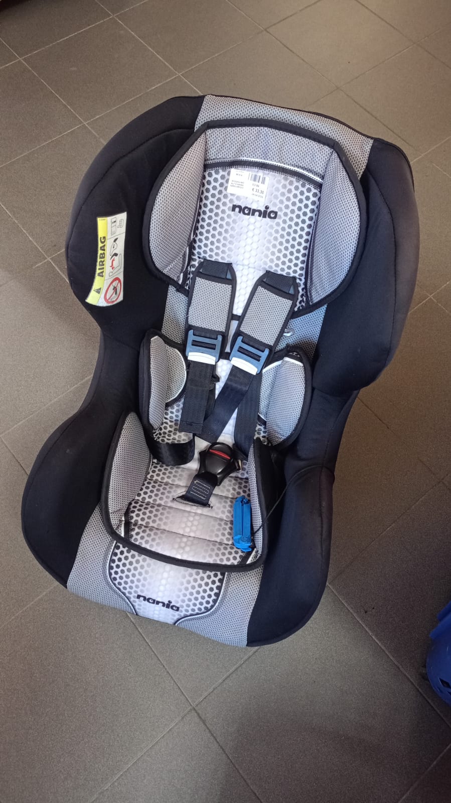 Seggiolino auto fino a 36 kg