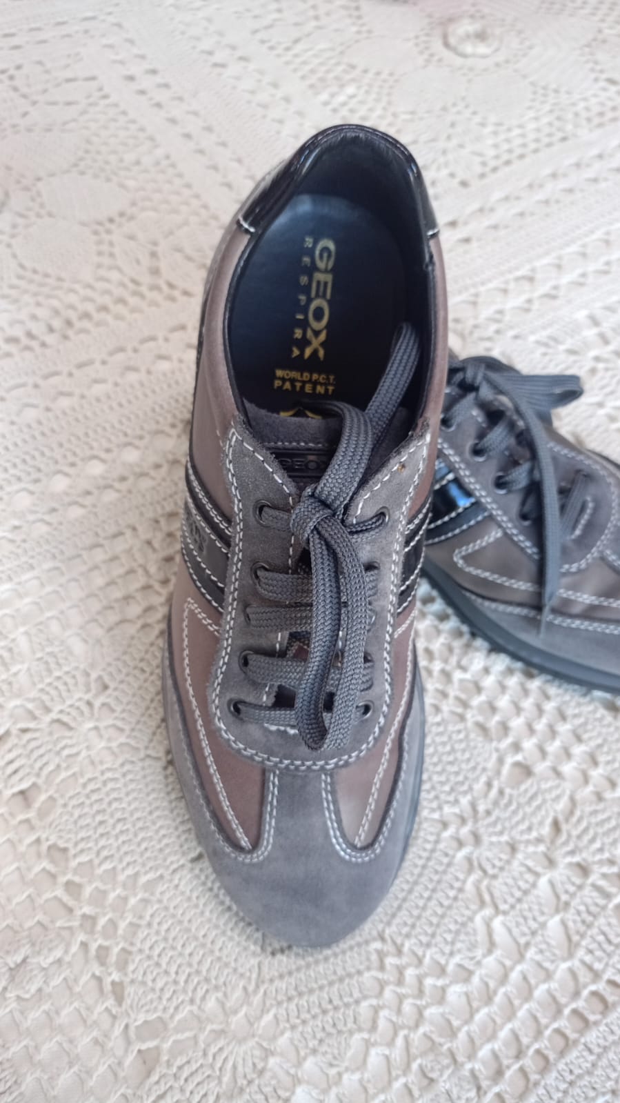 Scarpe uomo Geox in pelle scamosciata n. 43