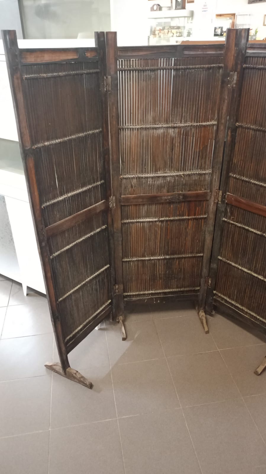 Separè in legno 3 ante