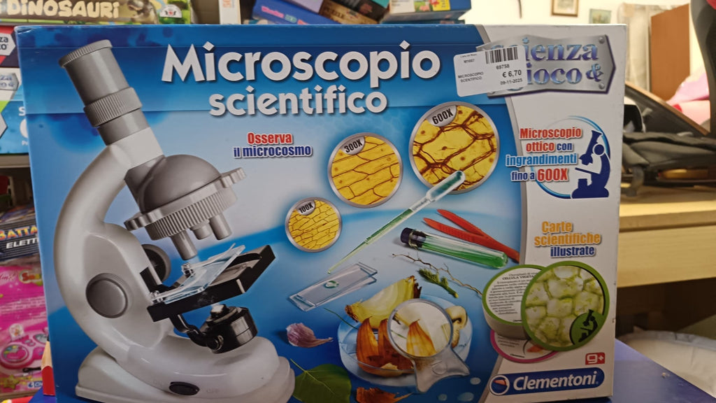 Microscopio scientifico Clementoni