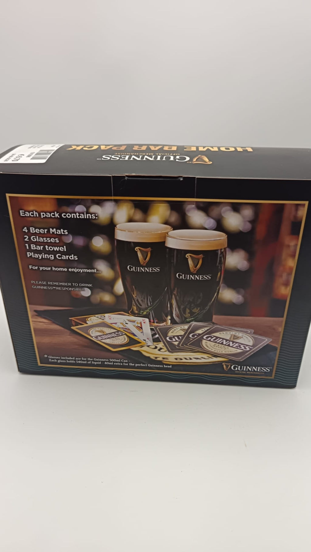 Guinness Home Bar Pack