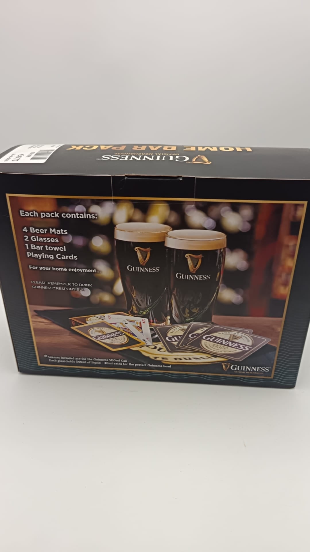 Guinness Home Bar Pack