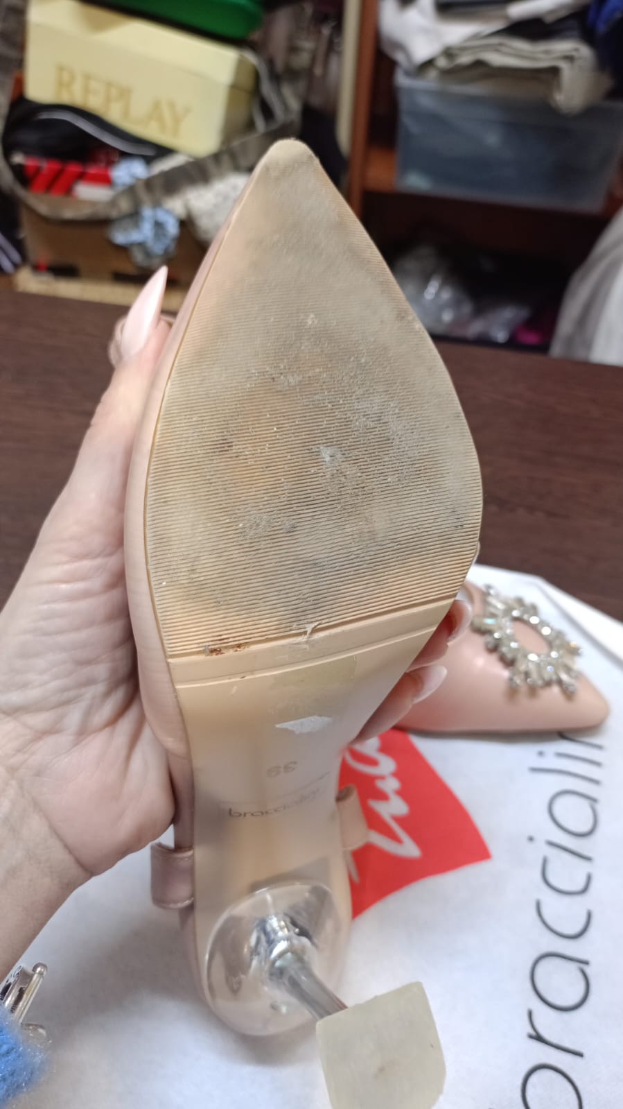 Scarpa gioiello Braccialini n. 39