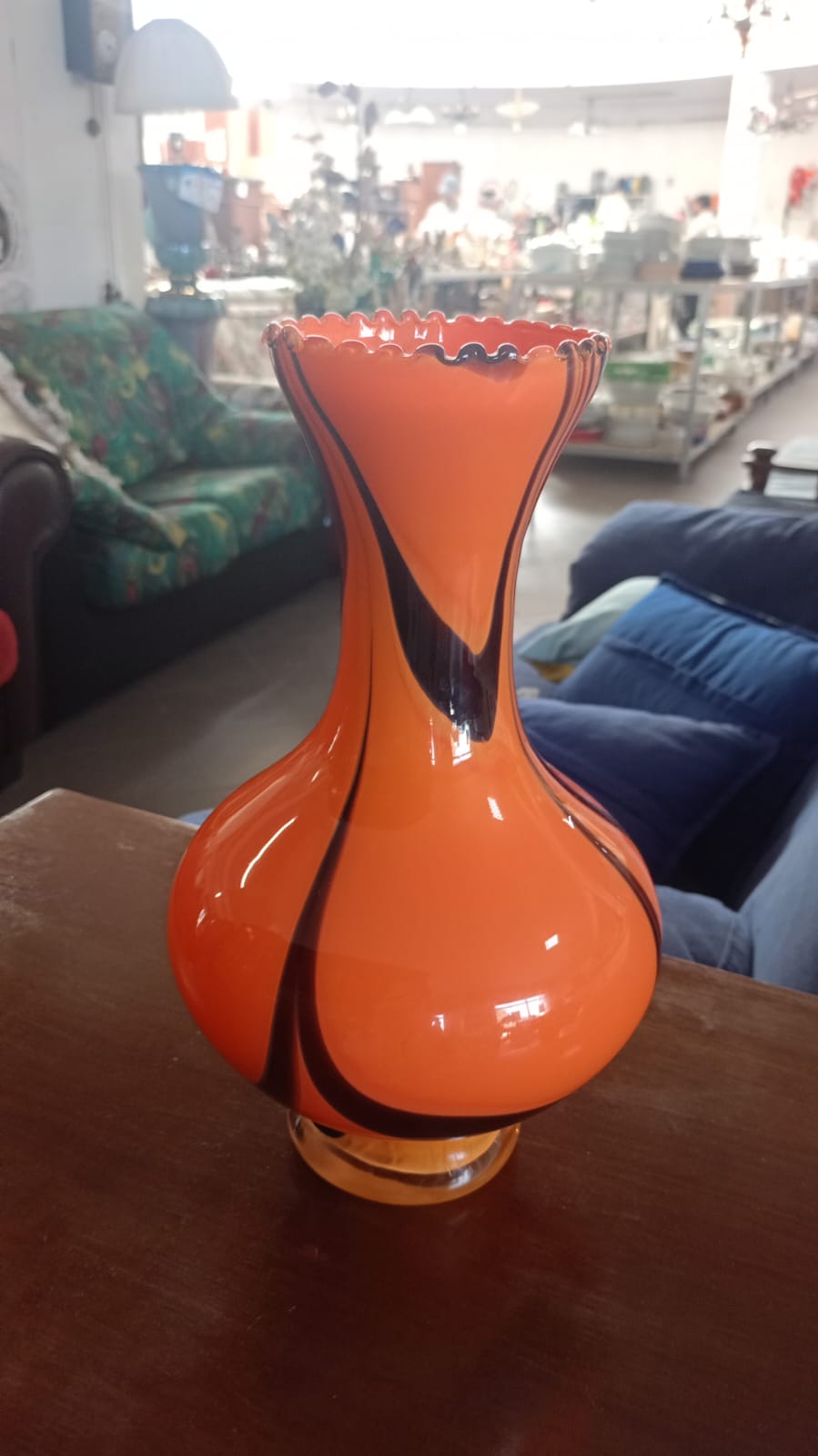 Vaso in vetro di Murano