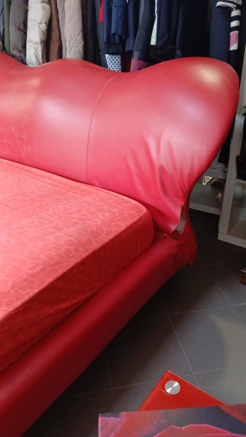 Letto Flou modello Marilyn in pelle