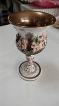 Coppa in ceramica Capodimonte