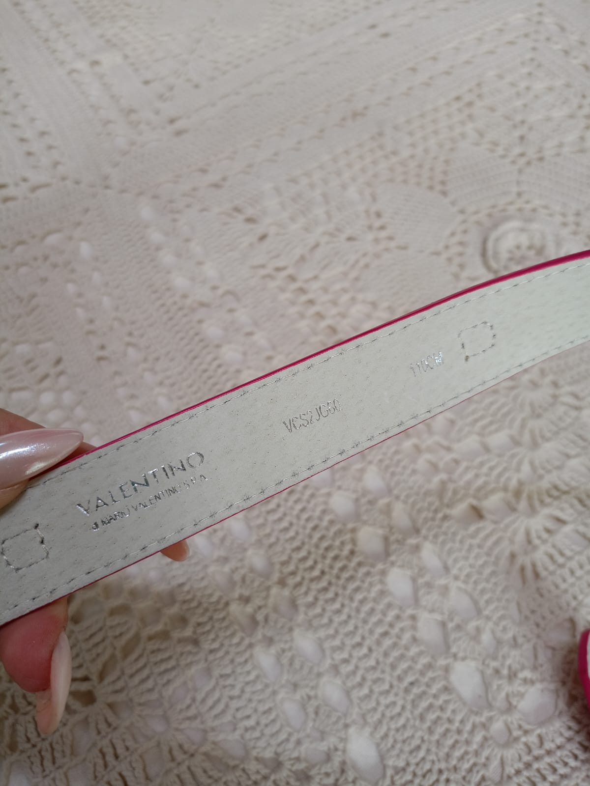 Cintura Valentino fucsia
