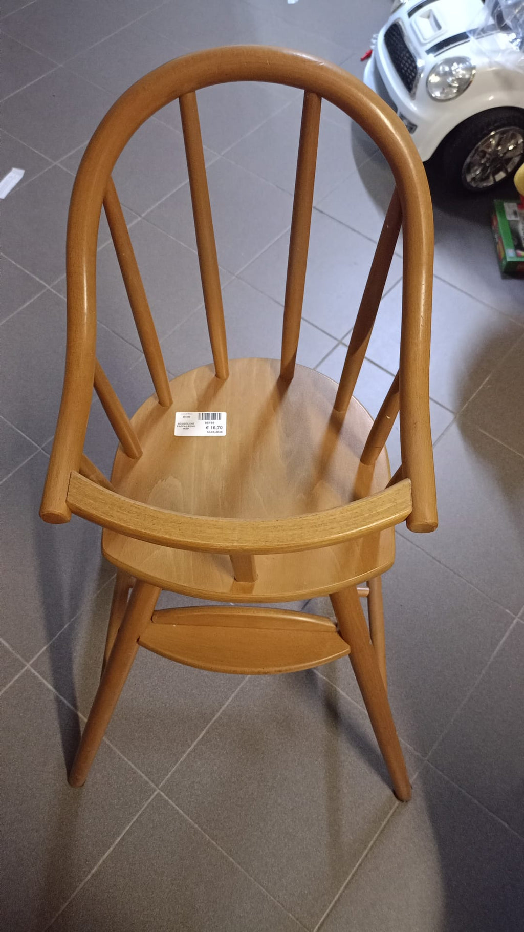 Seggiolone IKEA in legno