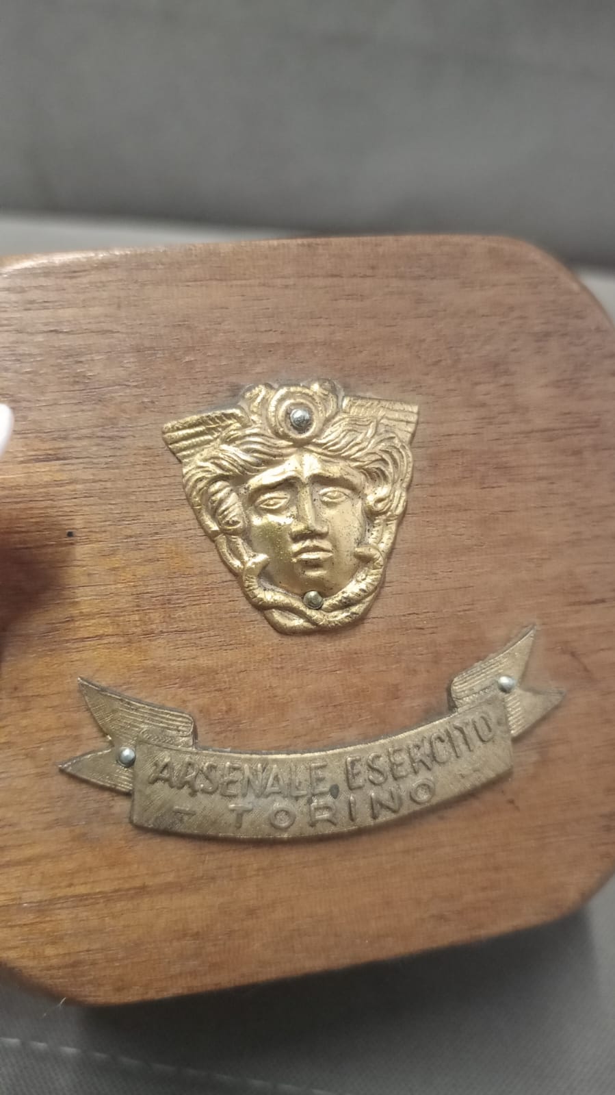 Portapenne vintage Arsenale Esercito Torino