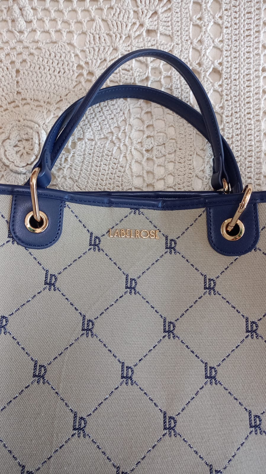 Borsa Label Rose