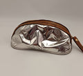 Pochette argentata da donna