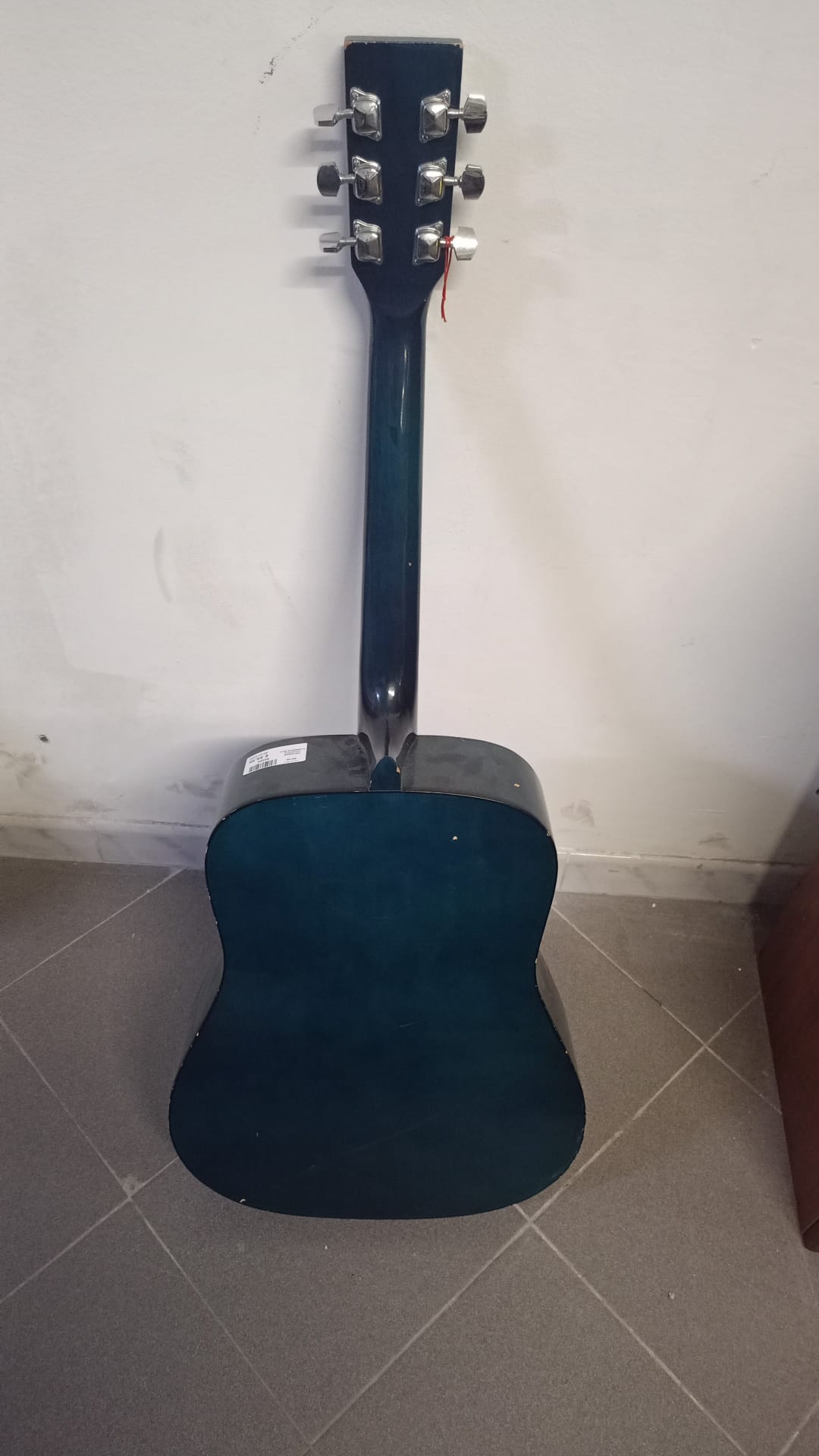 Chitarra acustica Florentia blu