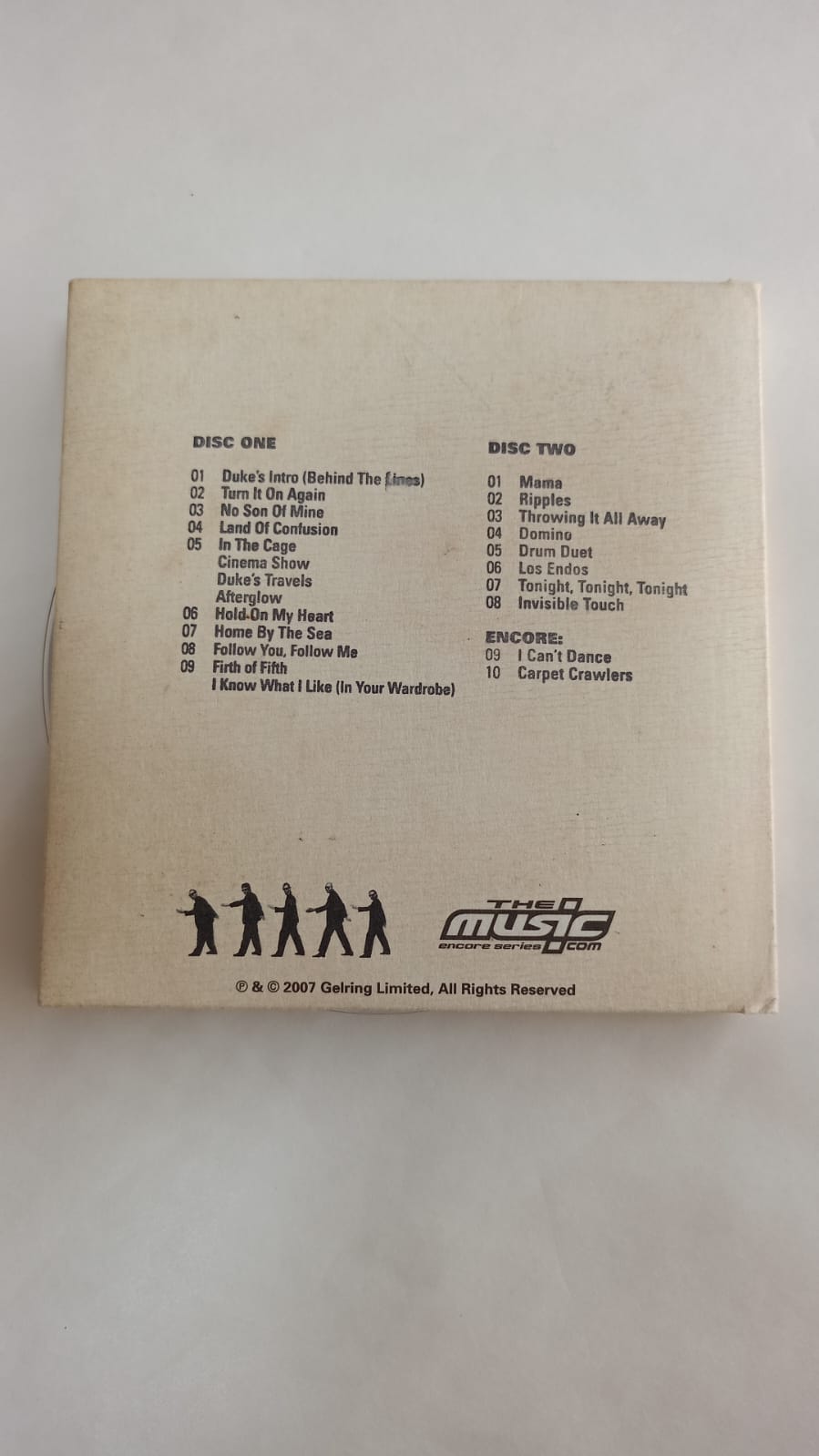 CD doppio Genesis