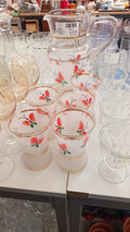 Servizio caraffa con 5 bicchieri