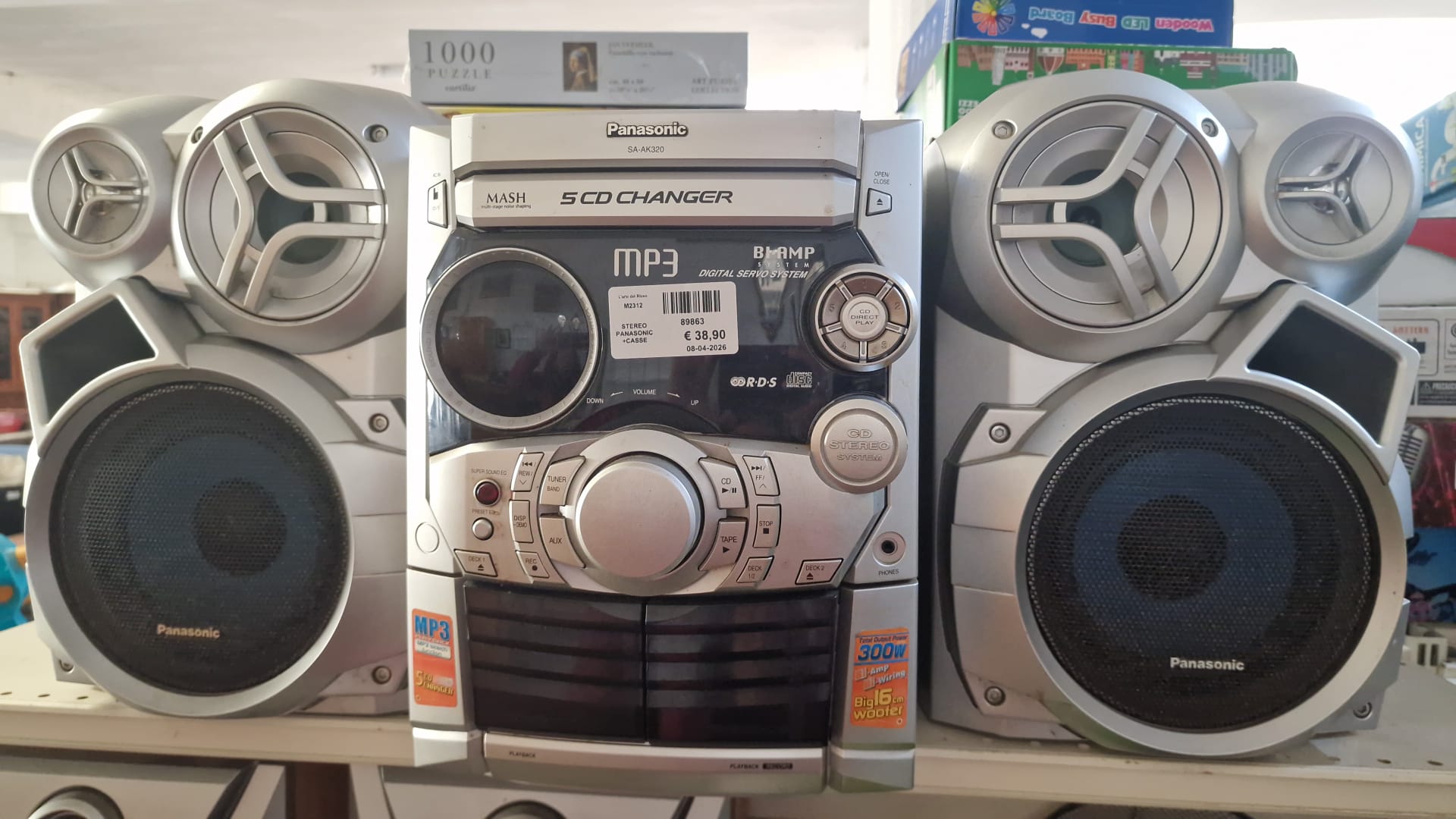 Stereo Panasonic con casse