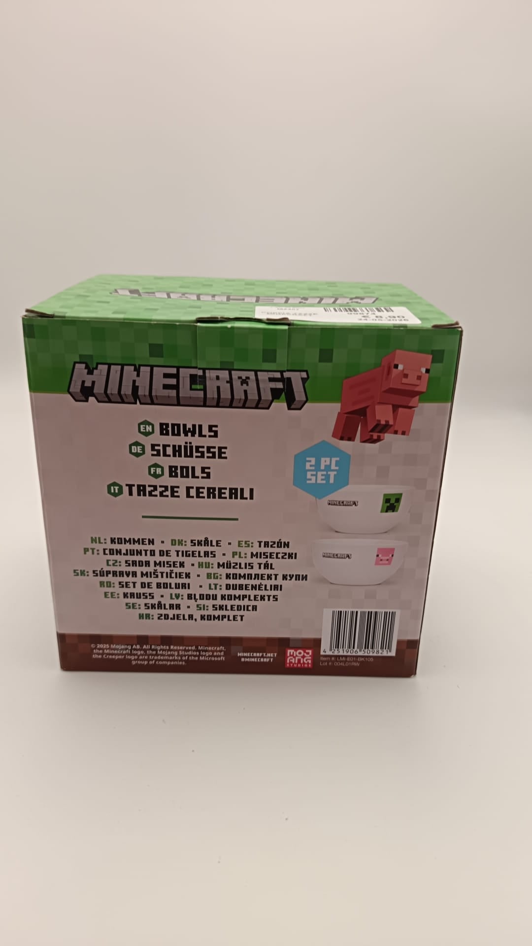 Coppia di ciotole Minecraft