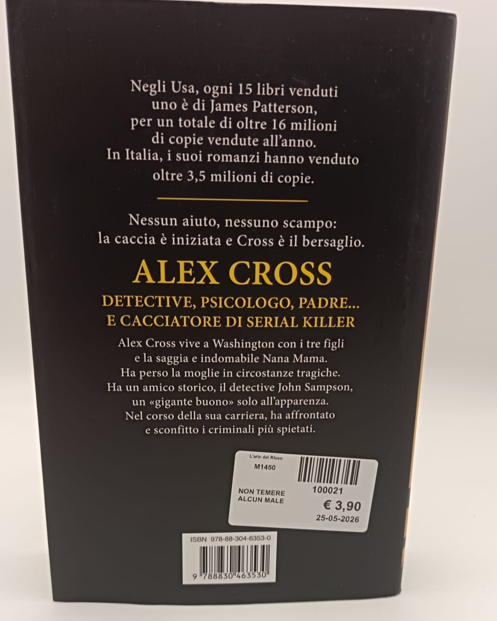 Non temere alcun male - James Patterson
