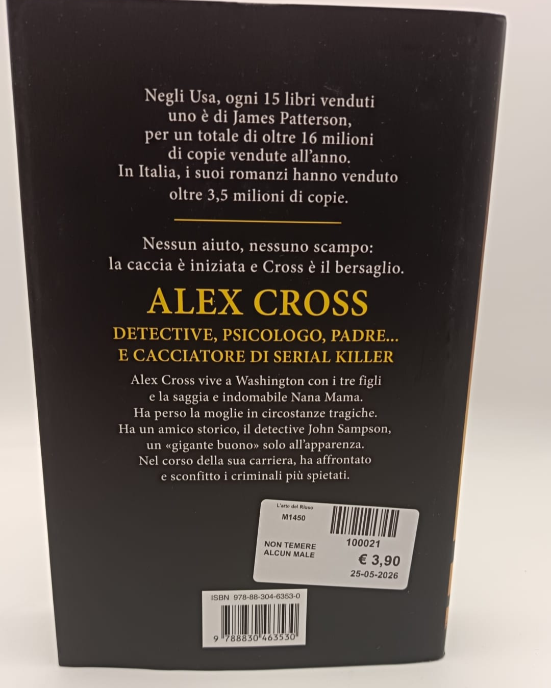 Non temere alcun male - James Patterson
