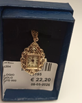 Orologio ciondolo dorato