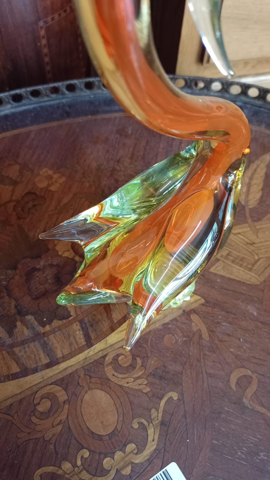 Cigno di vetro di Murano