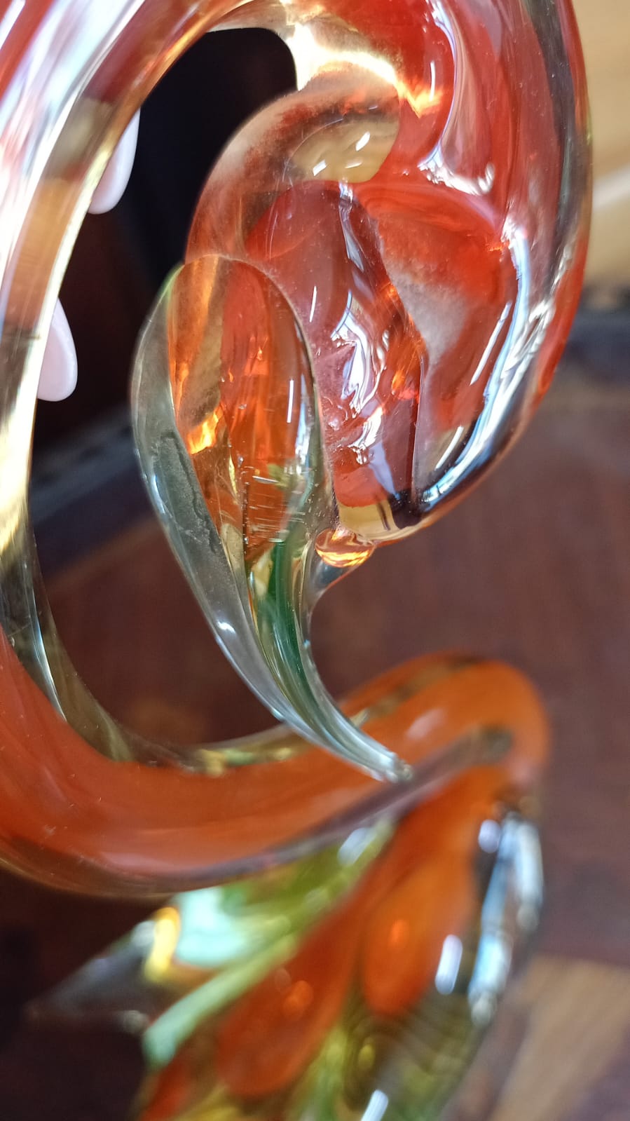 Cigno di vetro di Murano