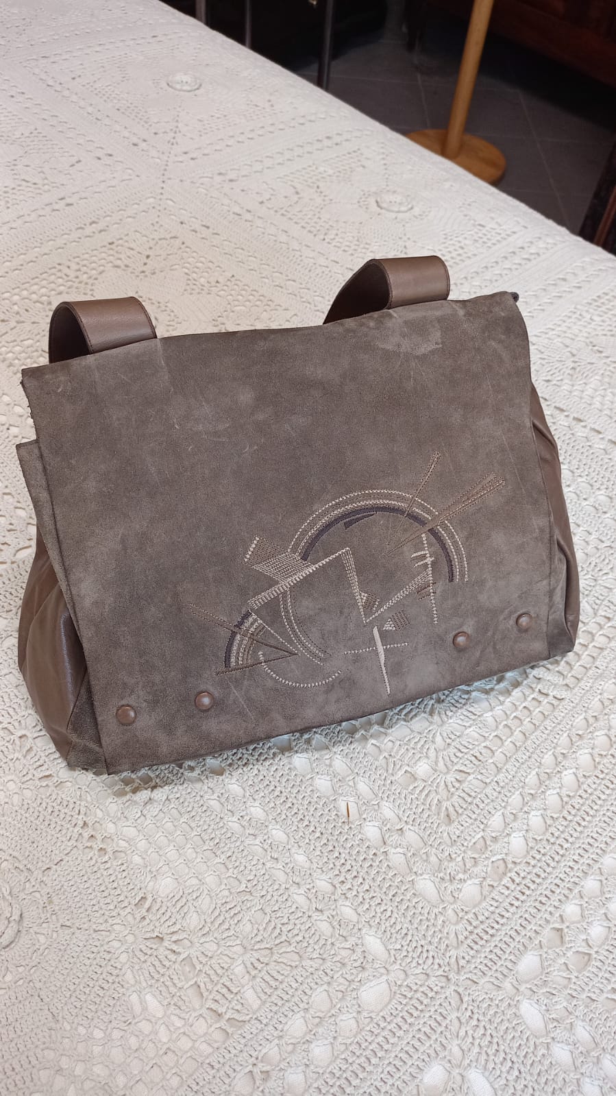 Borsa in camoscio - Pollini