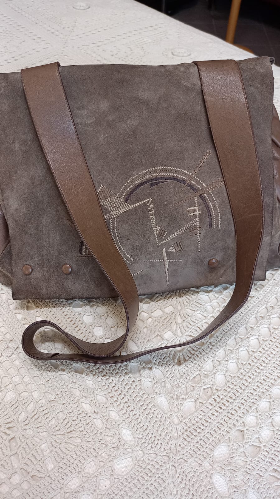 Borsa in camoscio - Pollini
