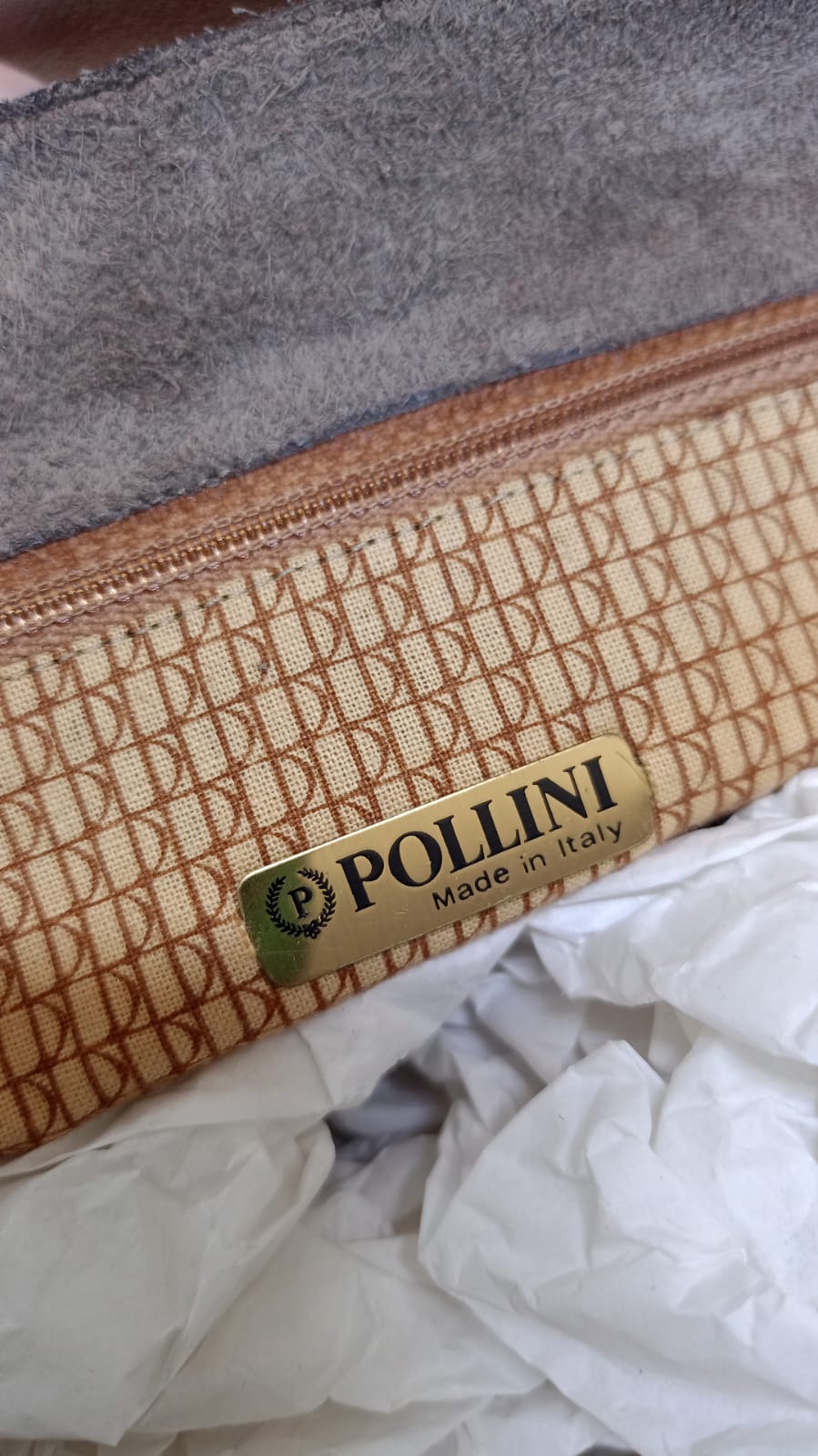 Borsa in camoscio - Pollini