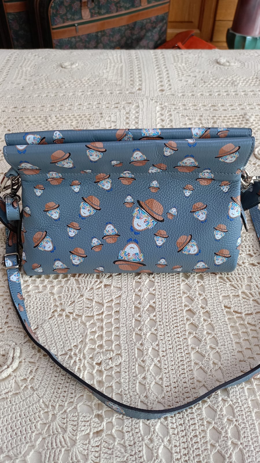Borsa genuine leather fantasia