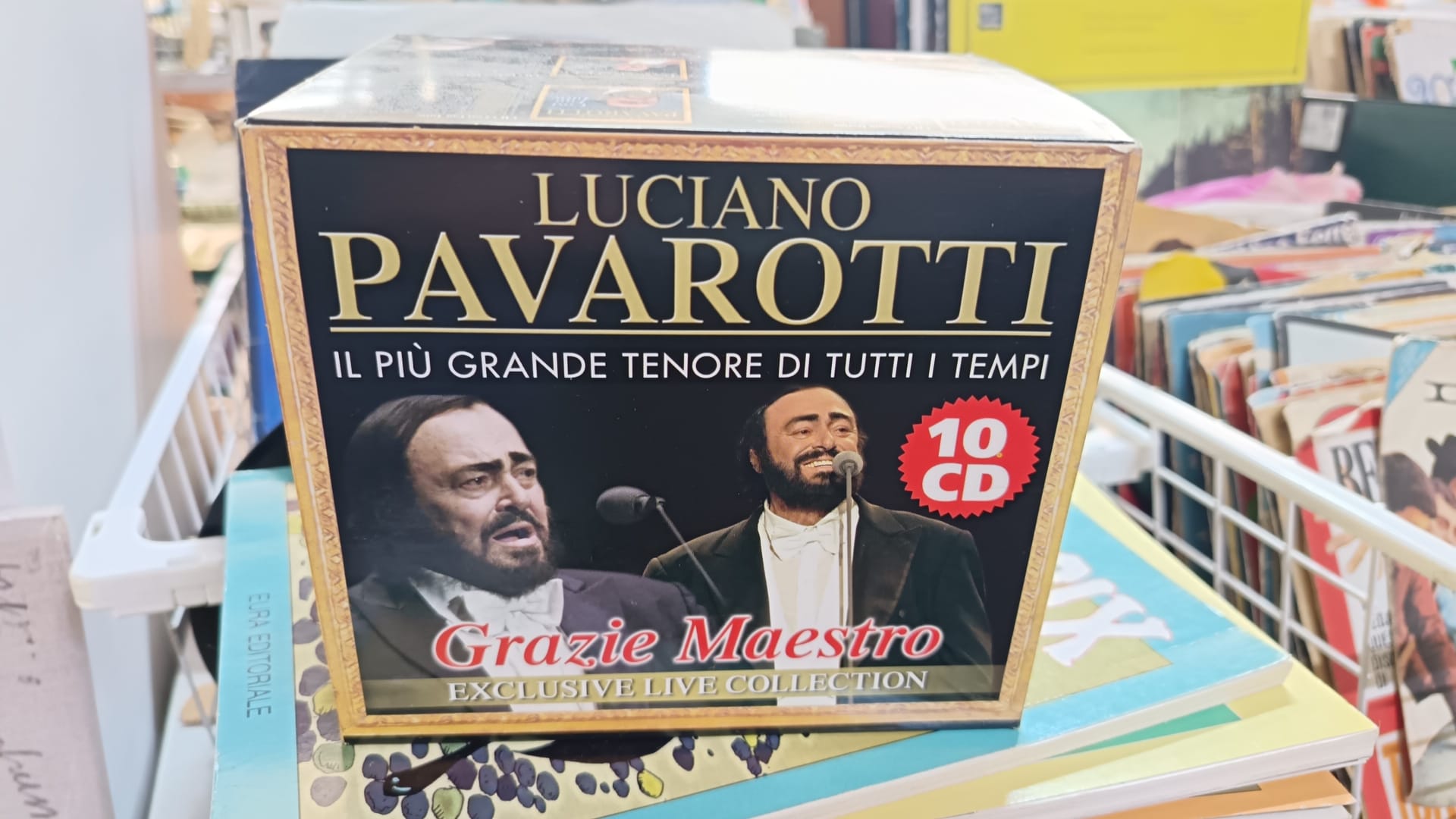 Cofanetto di Pavarotti