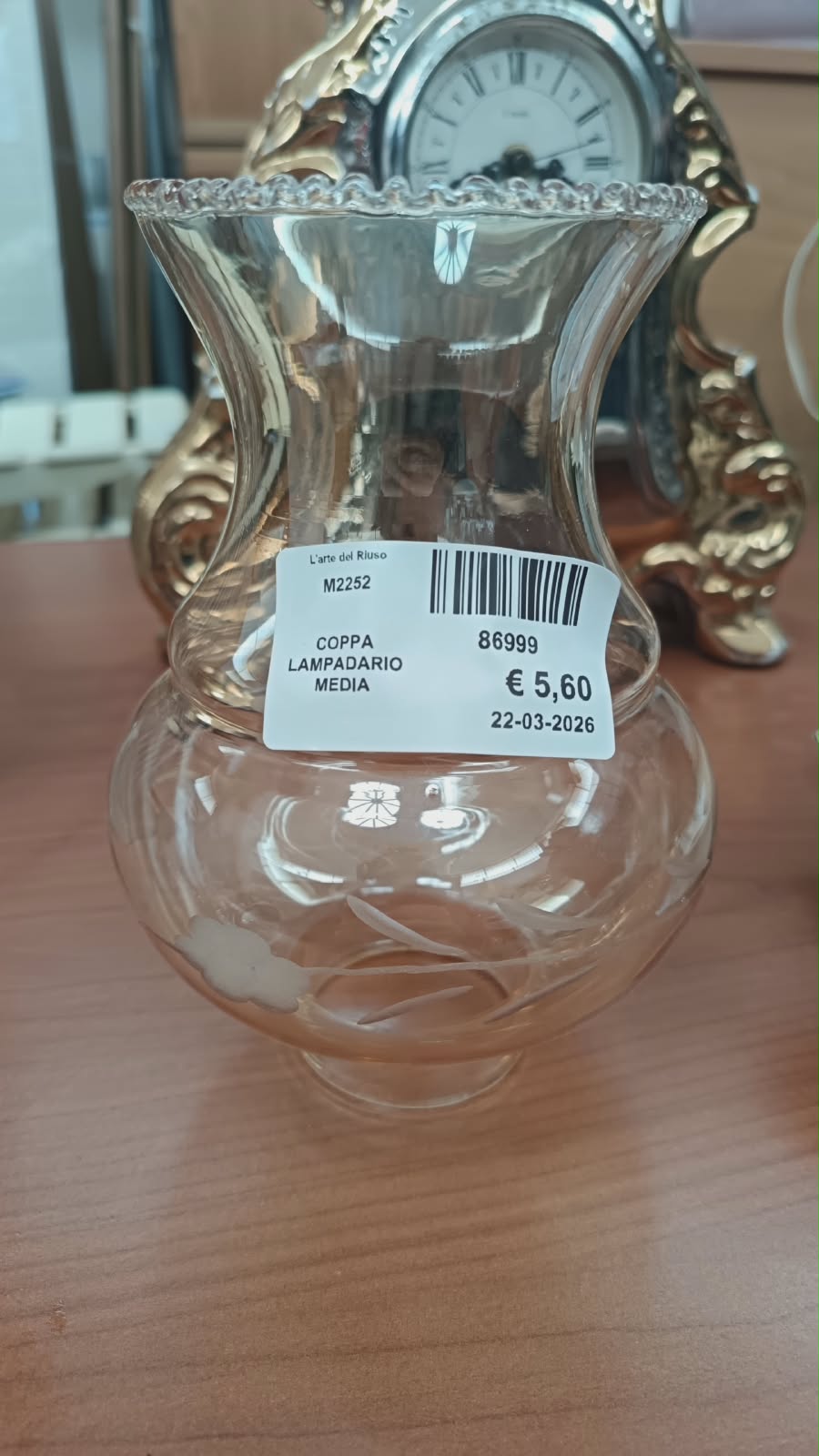 Coppa lampadario media