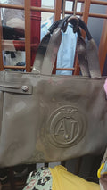 Borsa grigia lucida - Armani Jeans