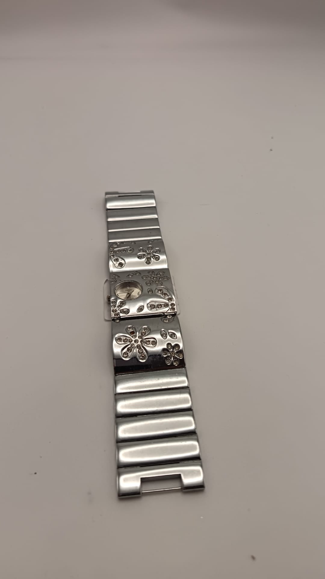 Orologio semi rigido con brillantini