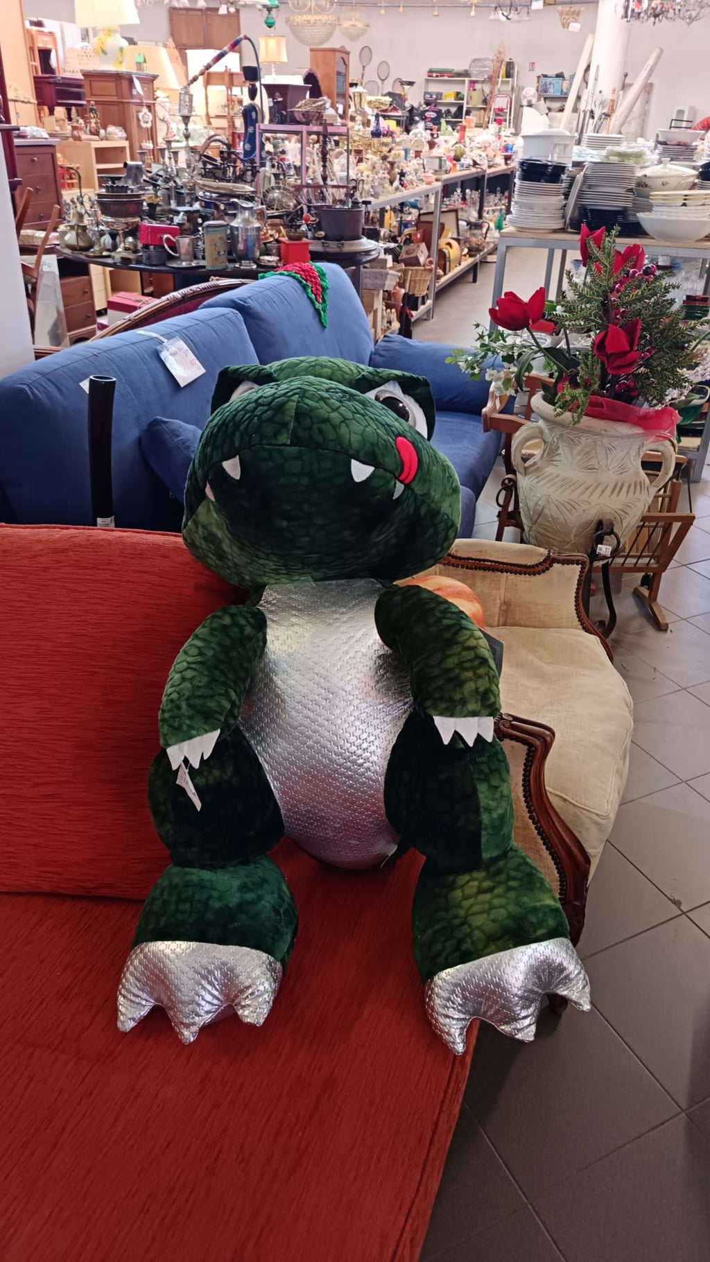 Drago Peluche Verde