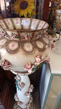 Vaso Capodimonte a colonna