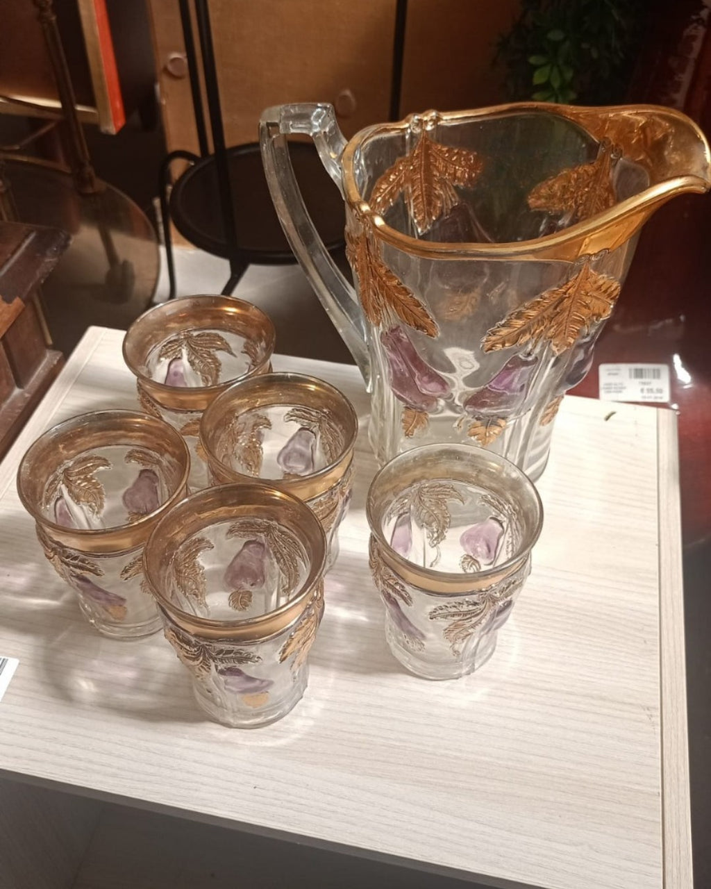 Set caraffa + 5 bicchieri