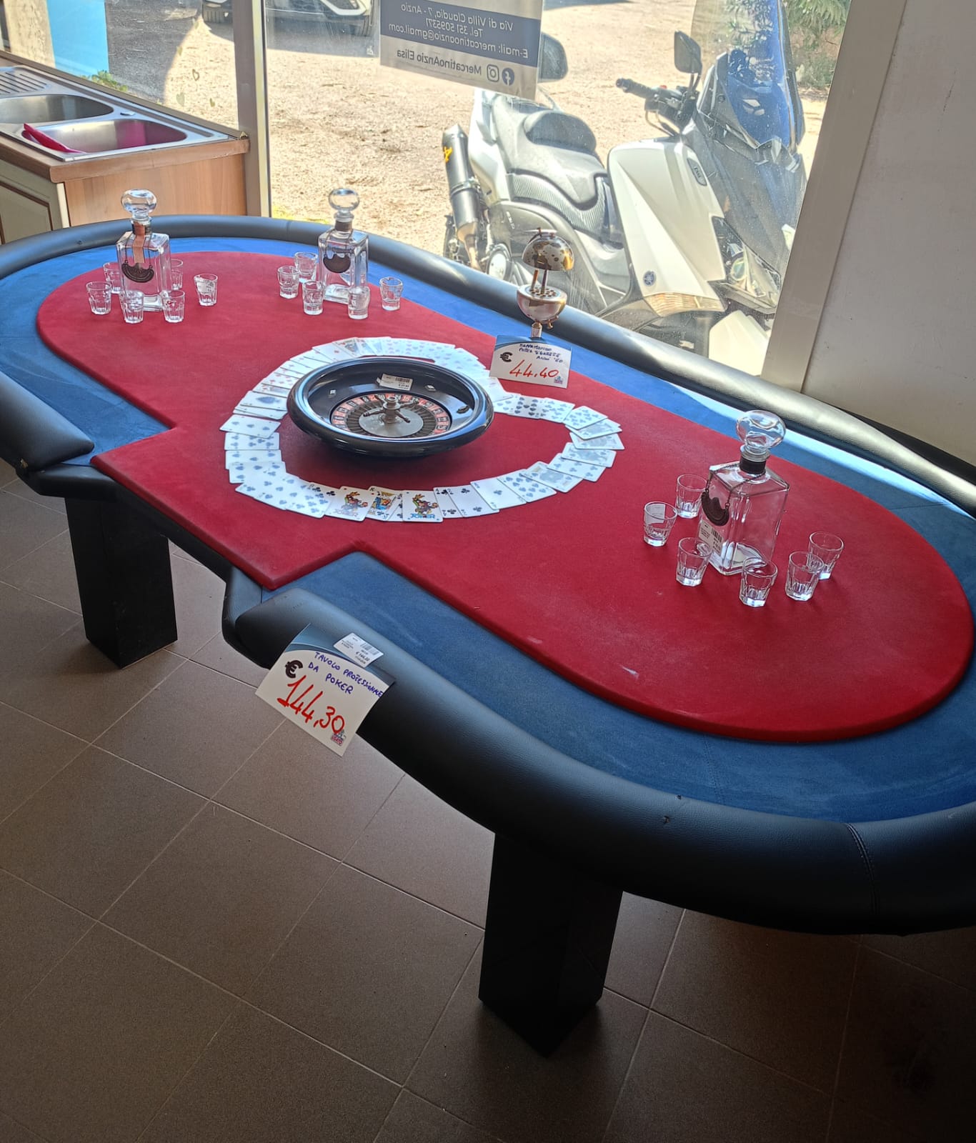 Tavolo da poker professionale