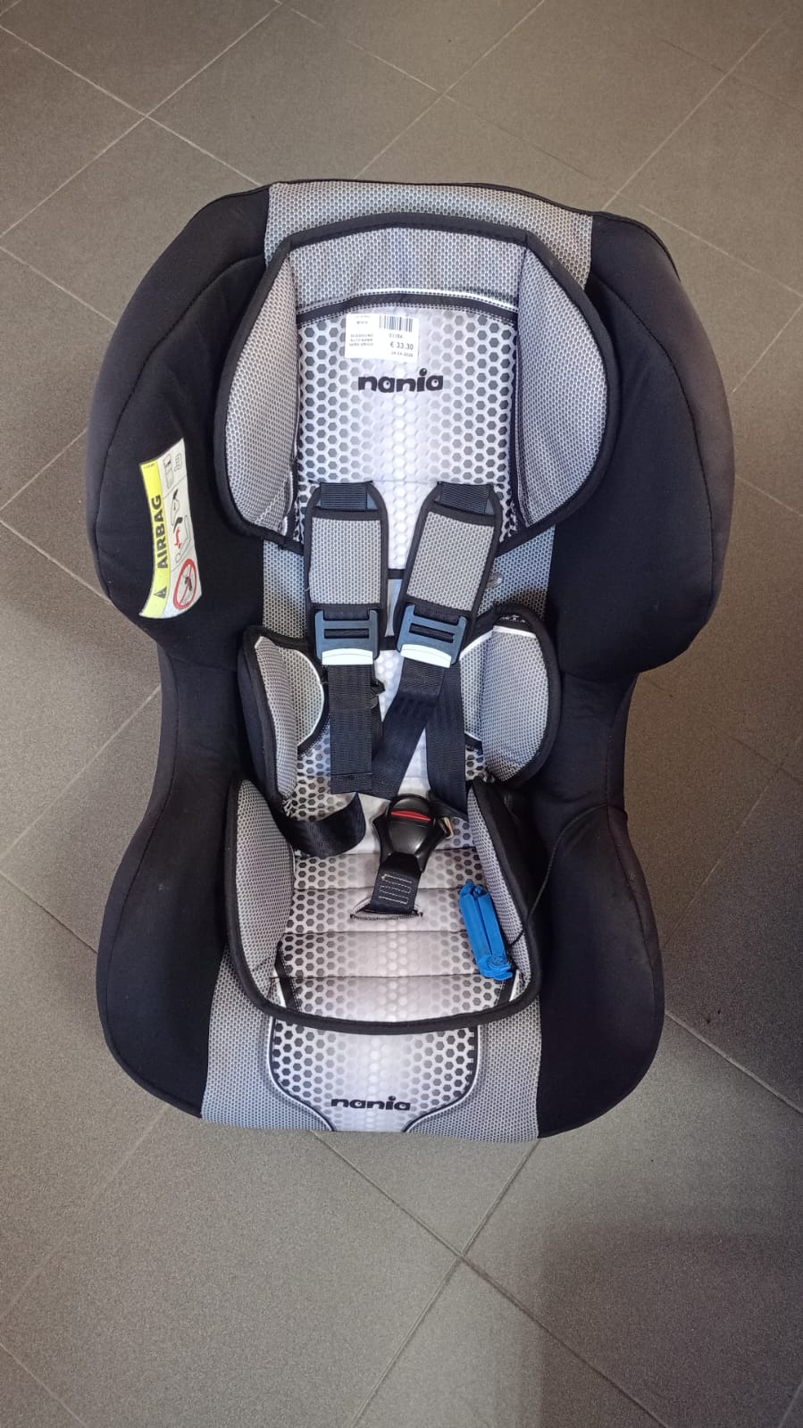 Seggiolino auto fino a 36 kg