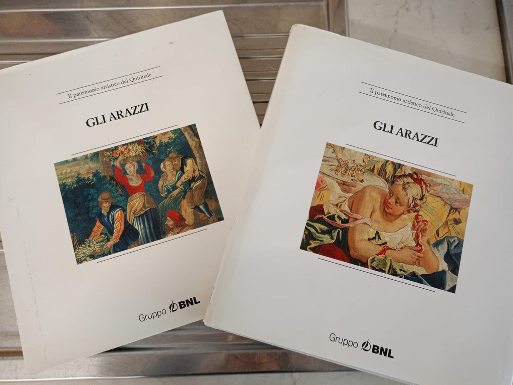 Coppia di libri “Gli Arazzi