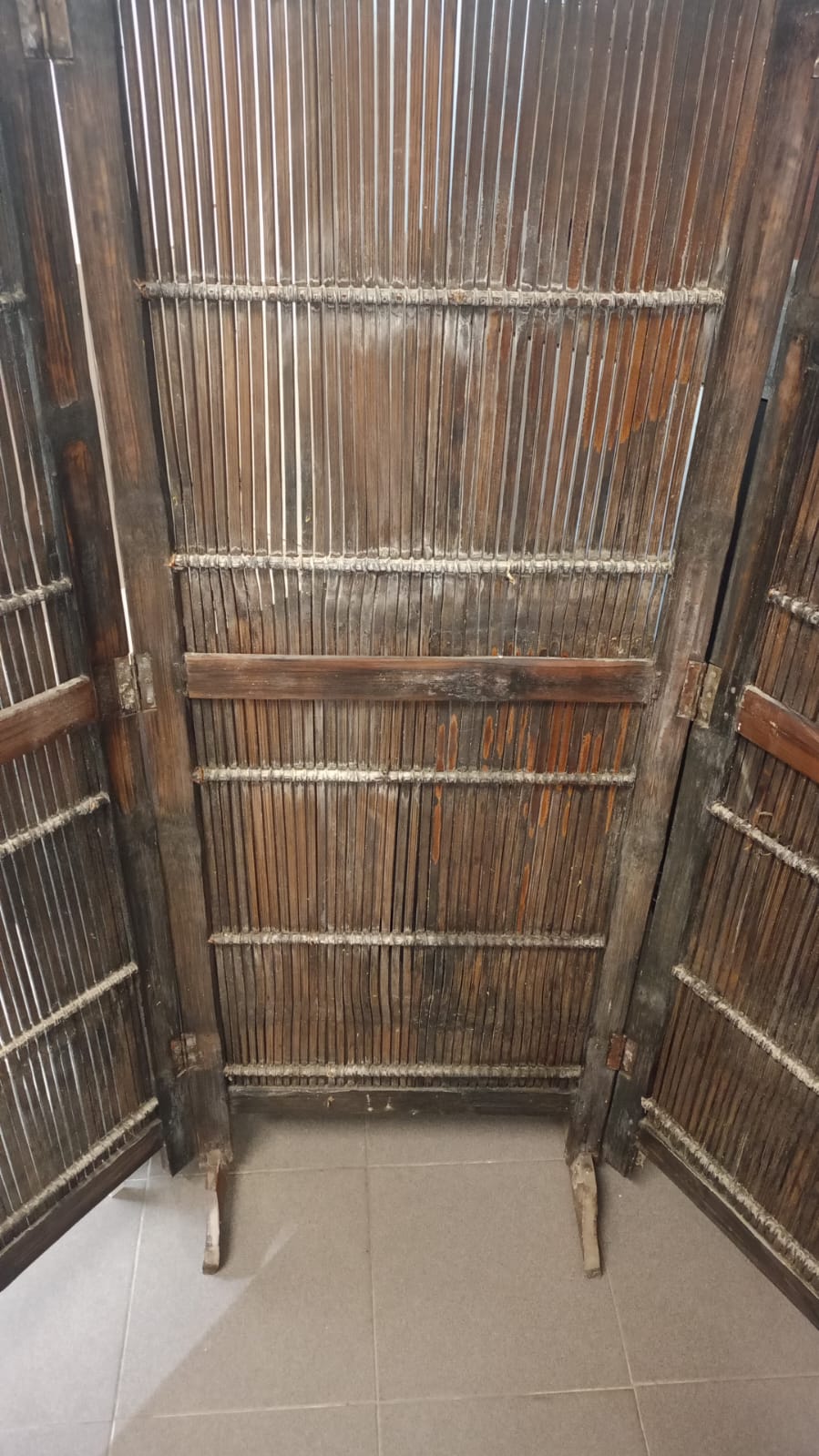 Separè in legno 3 ante