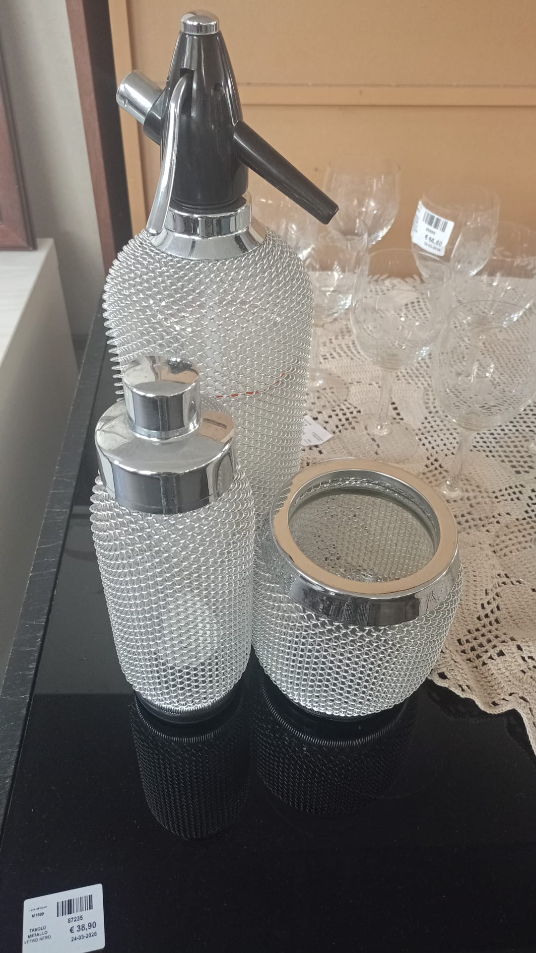 Set da cocktail 3 pezzi