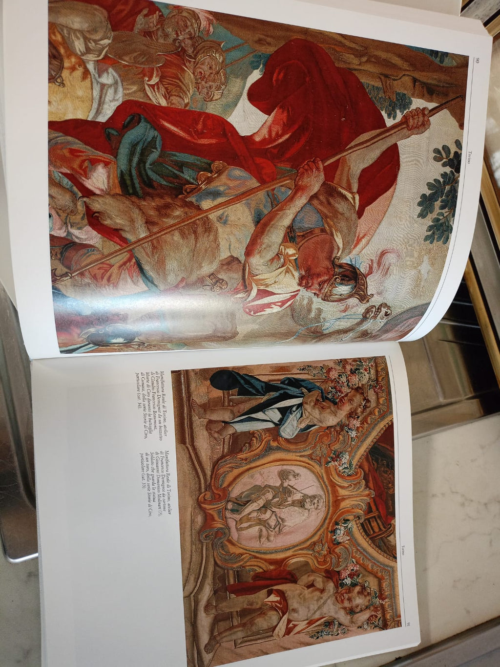 Coppia di libri “Gli Arazzi