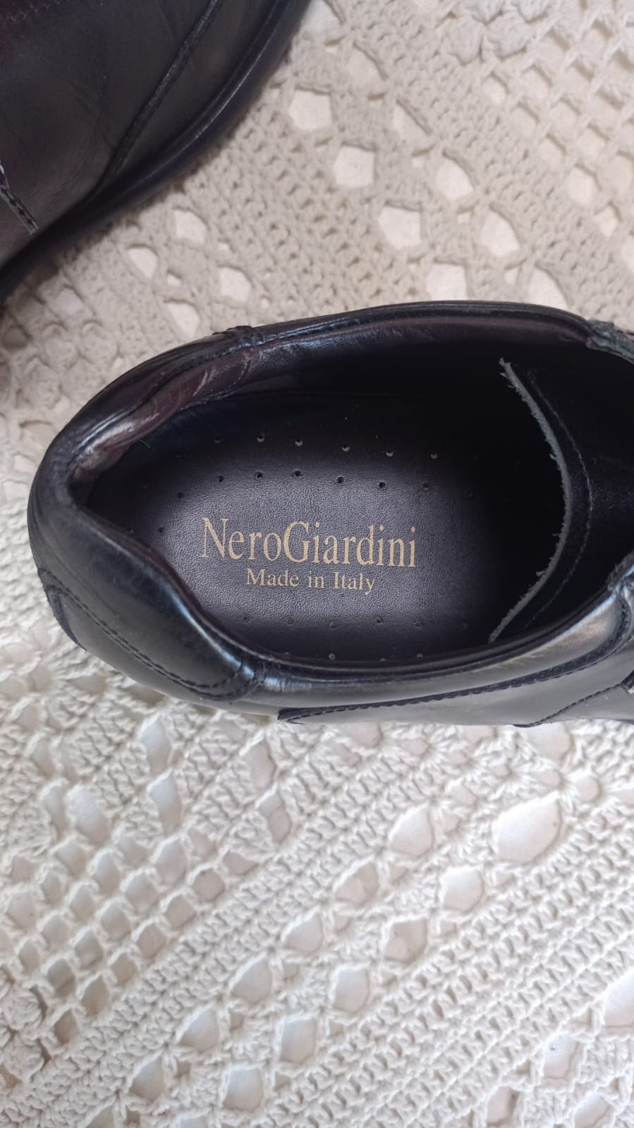 Scarpe uomo in pelle Nero Giardini n. 42