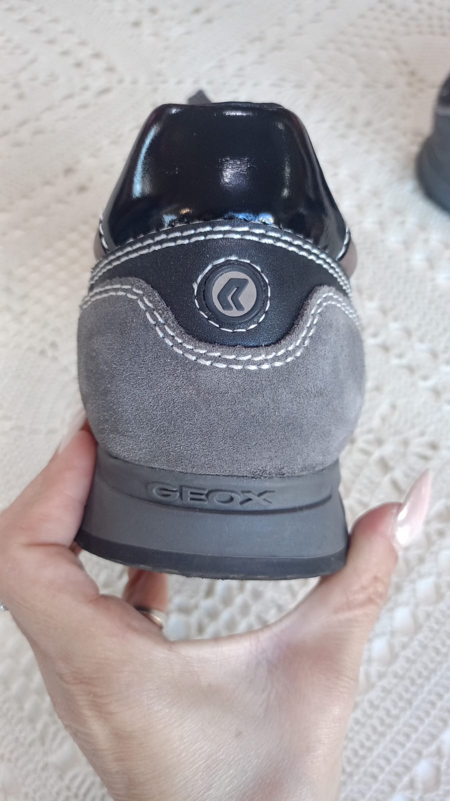 Scarpe uomo Geox in pelle scamosciata n. 43